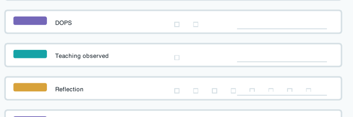 Cropped preview of the Doctors Planner 2026 portfolio tracker